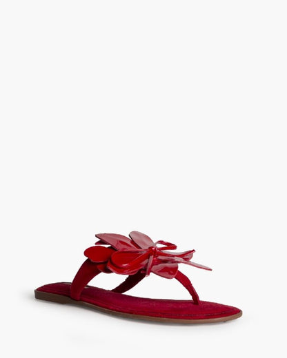 Slipper Suede ROJO