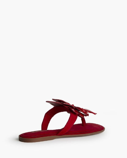 Slipper Suede ROJO