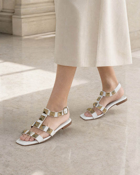 Shoes Nap/Met BIANCO