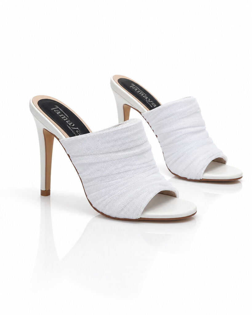 Shoes Mesh/Tulle WHITE