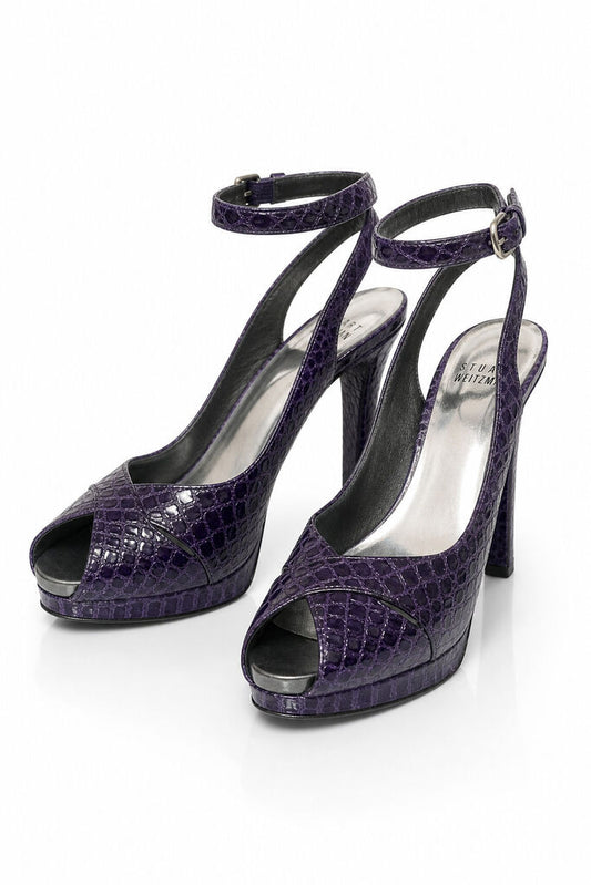 Shoes Crocco Violet