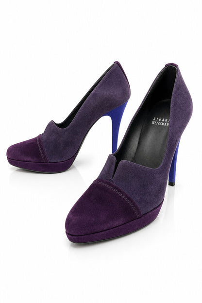 Shoes Suede Violet