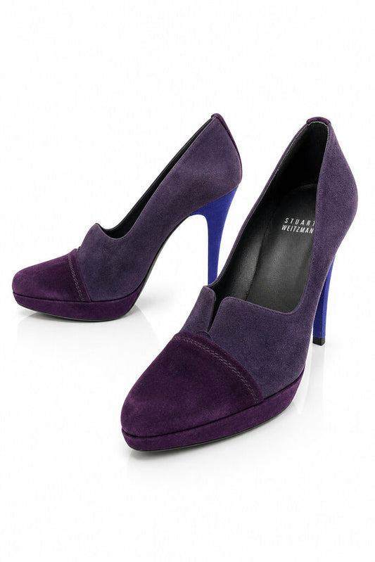 Shoes Suede Violet