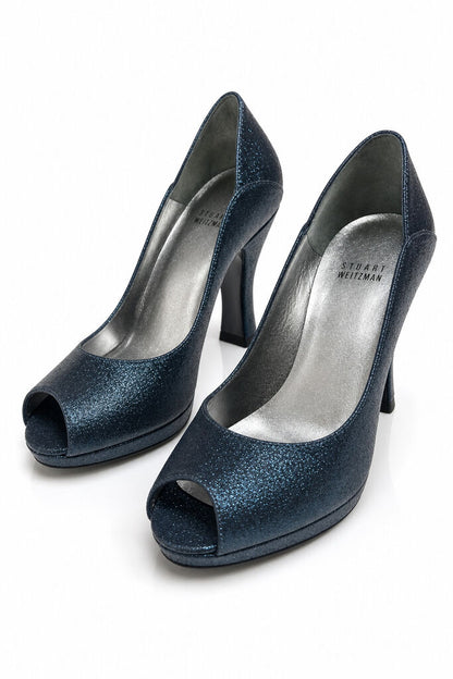 Shoes Glitter Dk Blue