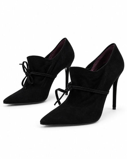 Shoes Suede Nero