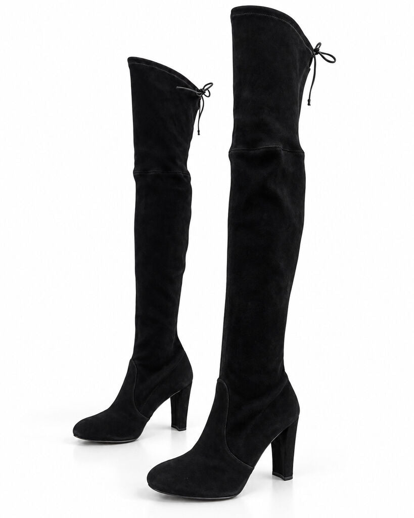 Shoes Suede Nero