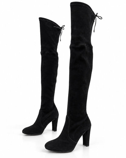 Shoes Suede Nero