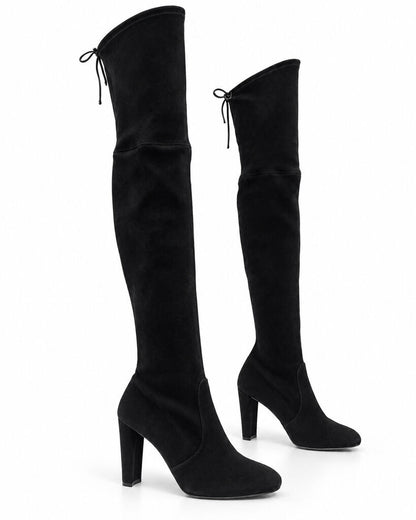 Shoes Suede Nero