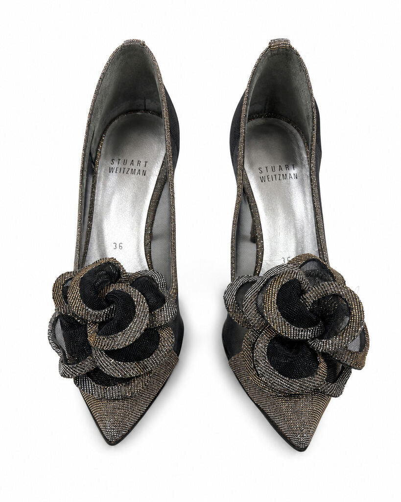 Shoes Dentelle Nero/Plat