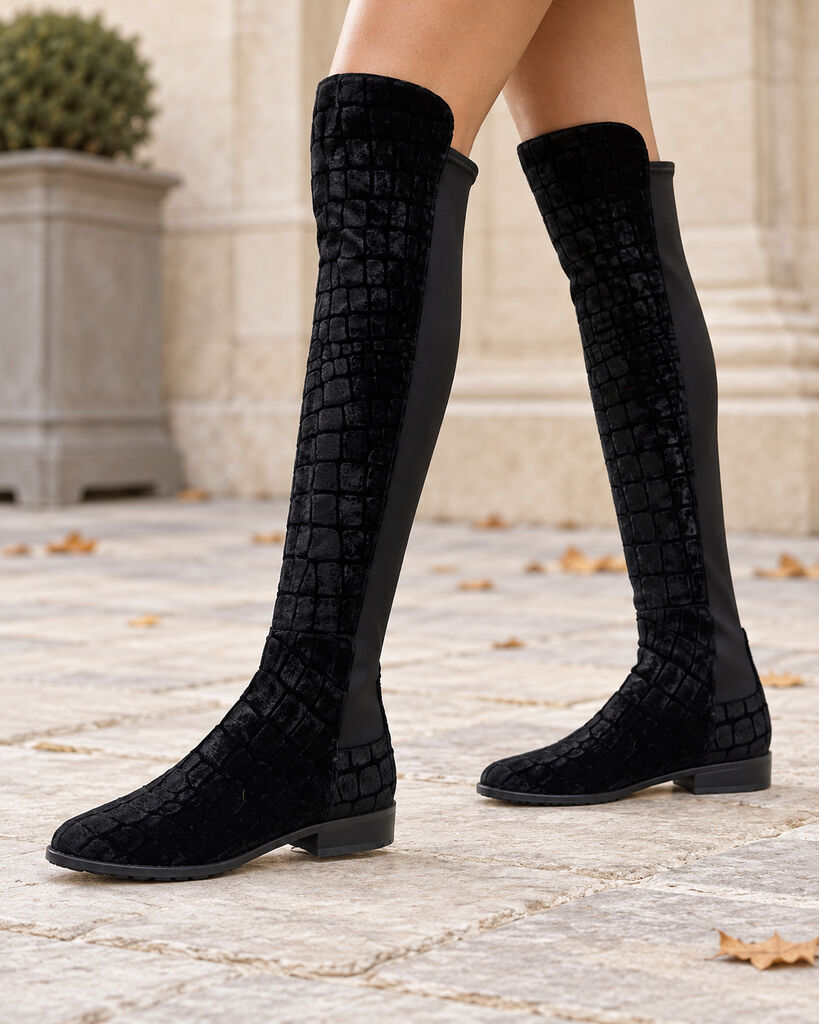 Shoes Velvet EBONY
