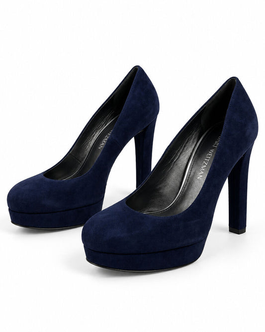 Shoes Suede BLUE