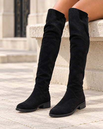 Shoes Suede BLACK