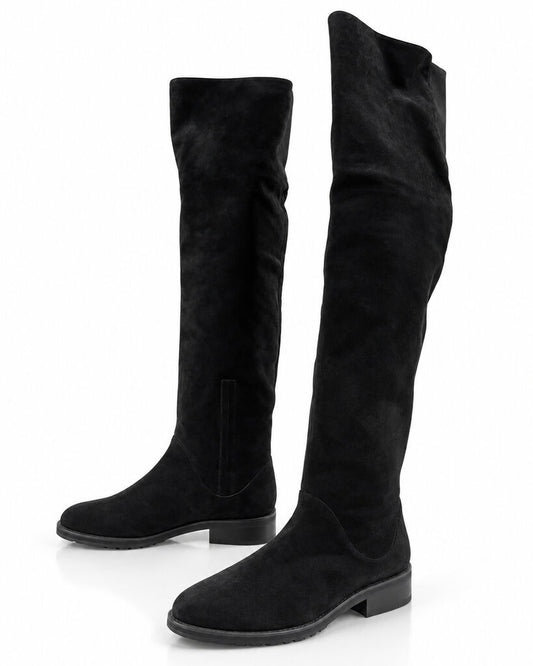Shoes Suede BLACK