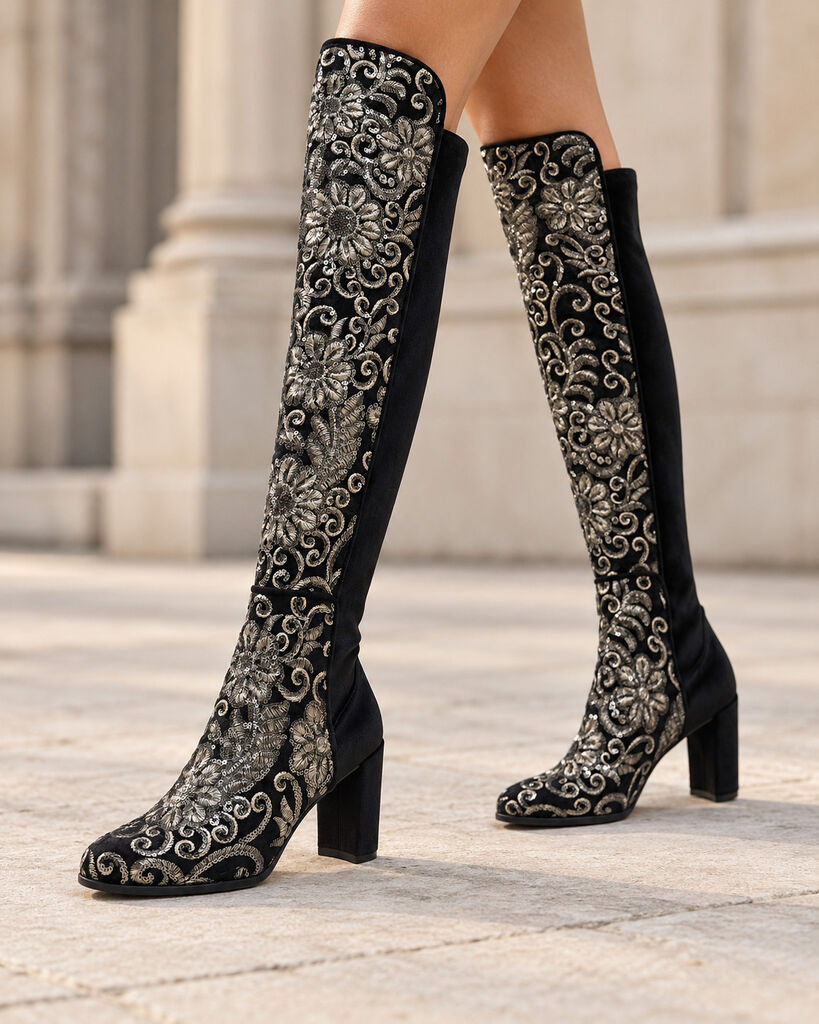 Shoes Vel/Pai BLACK