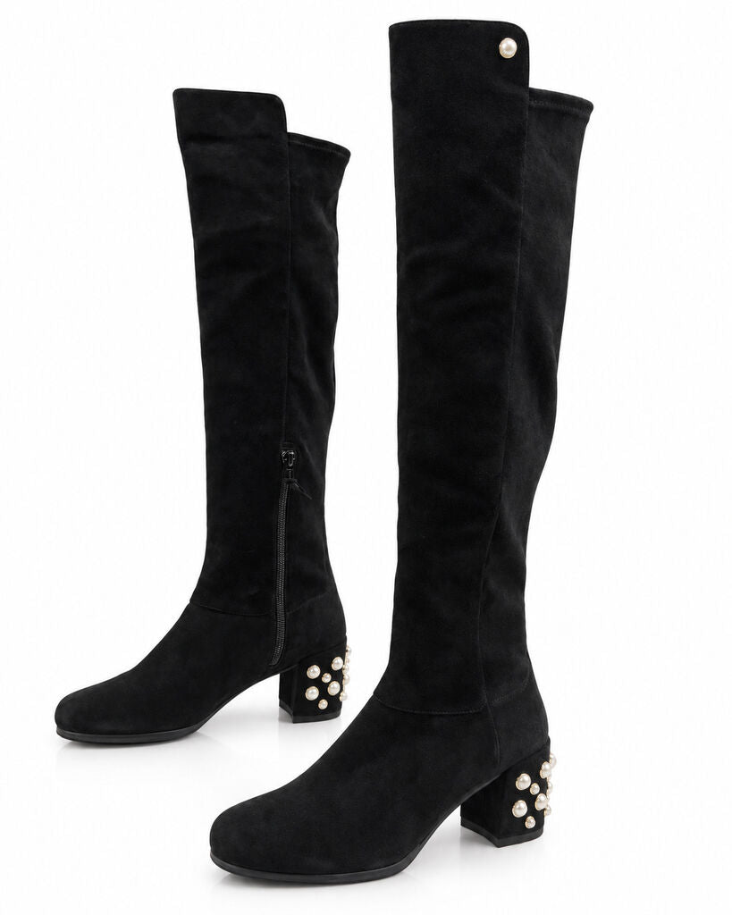Shoes Suede BLACK