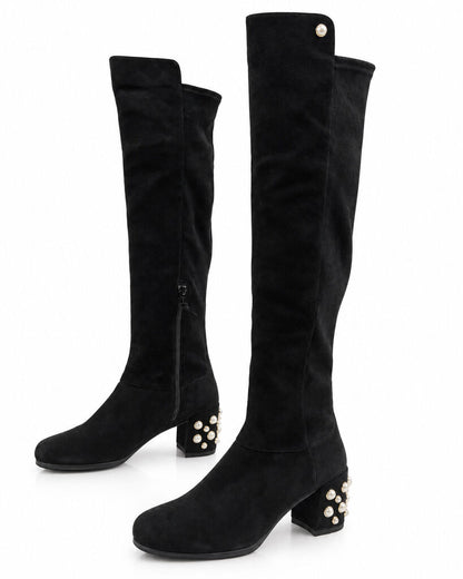 Shoes Suede BLACK