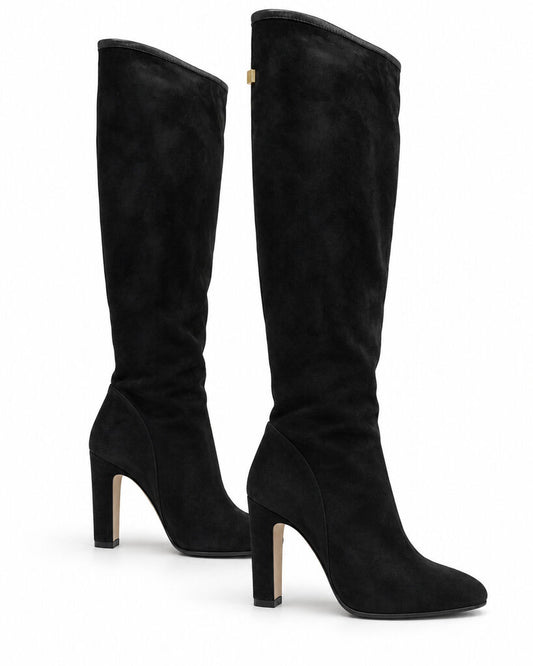 Shoes Suede BLACK