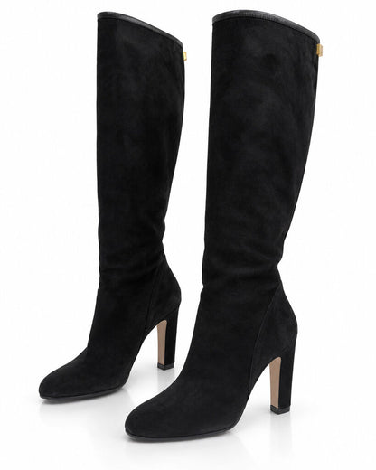Shoes Suede BLACK