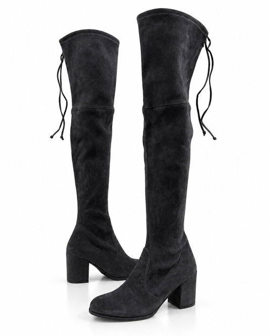 Shoes Suede ASPHALT