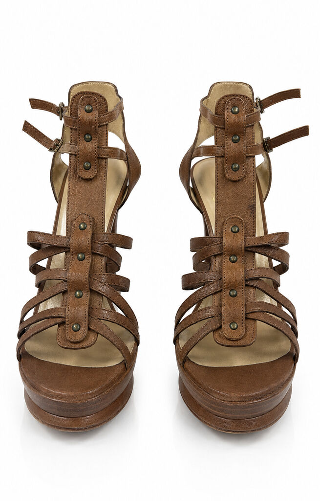 Shoes Nappa Marron