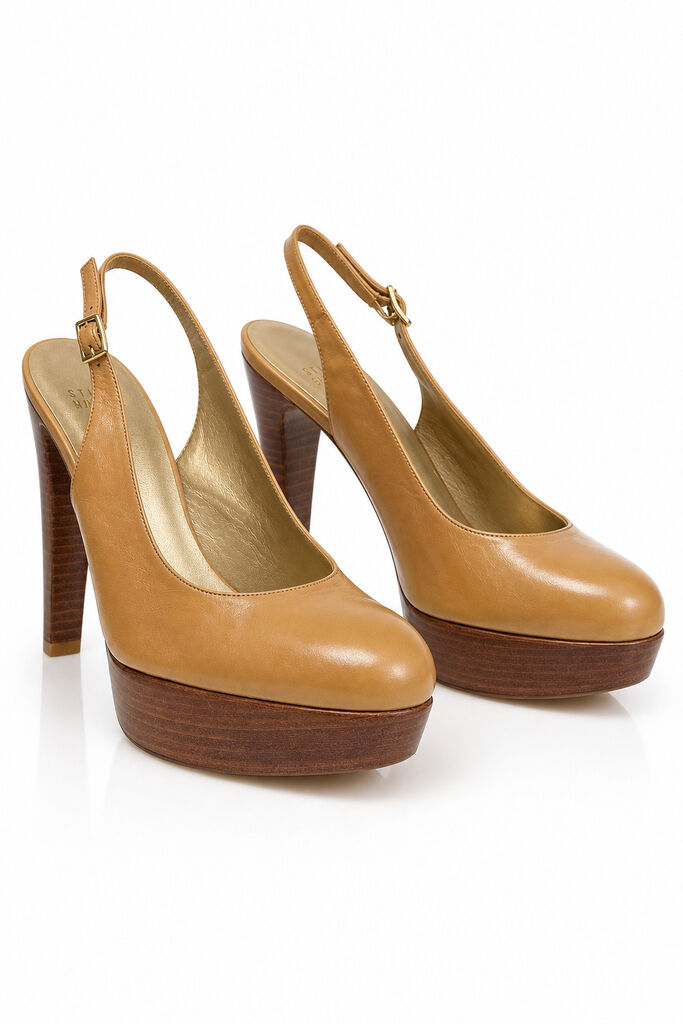 Shoes Calf Cammel