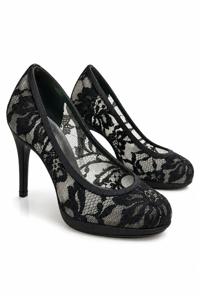 Shoes Dentelle Nero