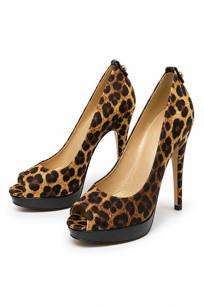 Shoes Leopard Miel
