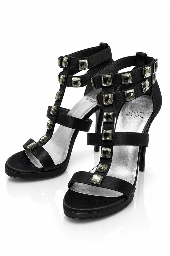 Shoes Satin Nero