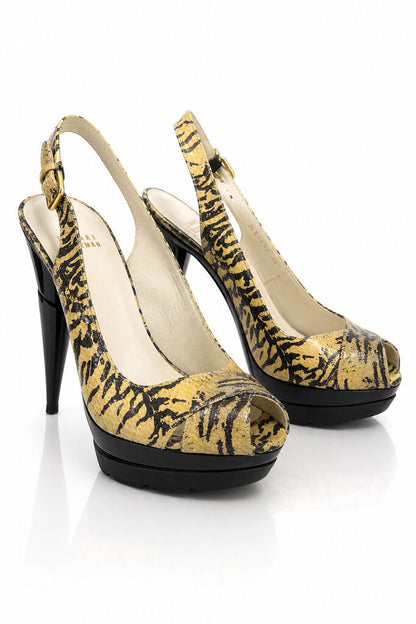 Shoes Leopard Miel