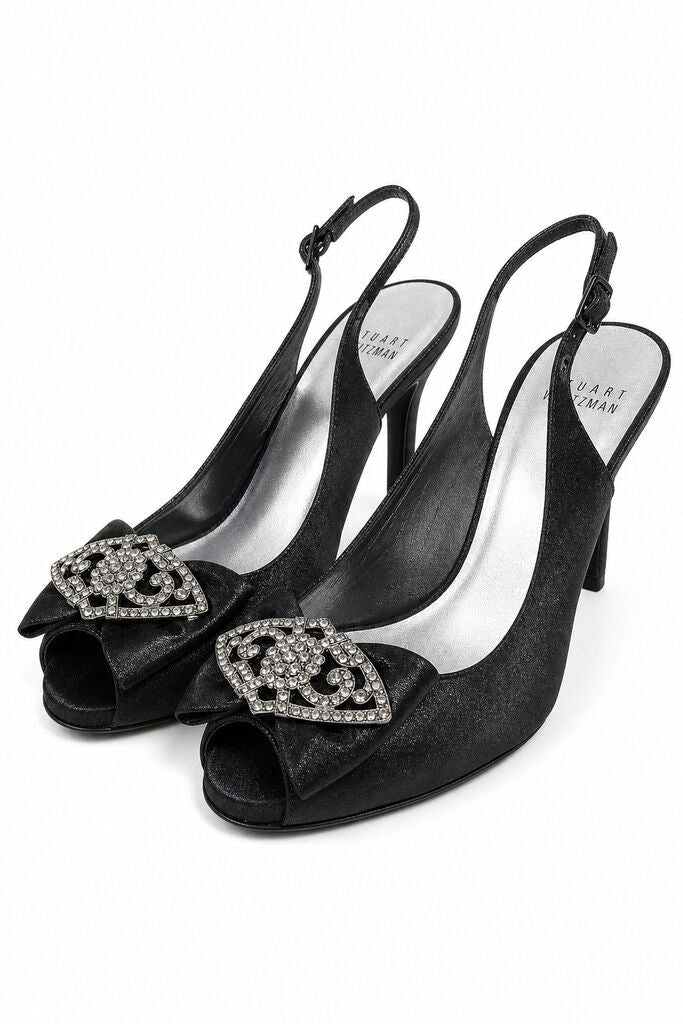 Shoes Satin Nero