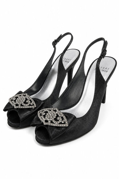 Shoes Satin Nero