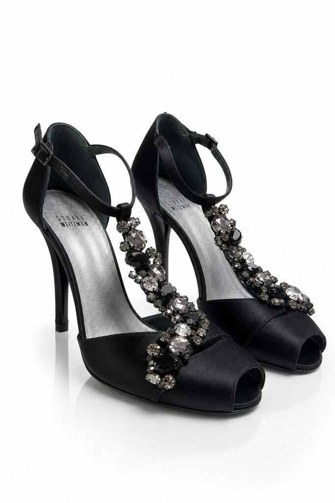 Shoes Satin Nero