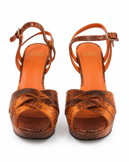 Shoes Serpent Orange