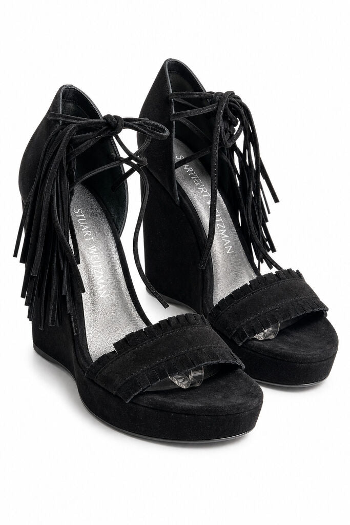 Shoes Suede BLACK