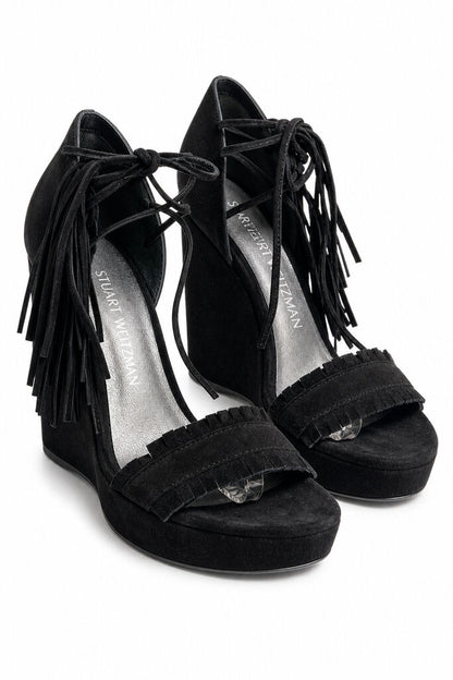 Shoes Suede BLACK