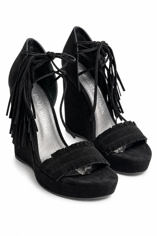 Shoes Suede BLACK