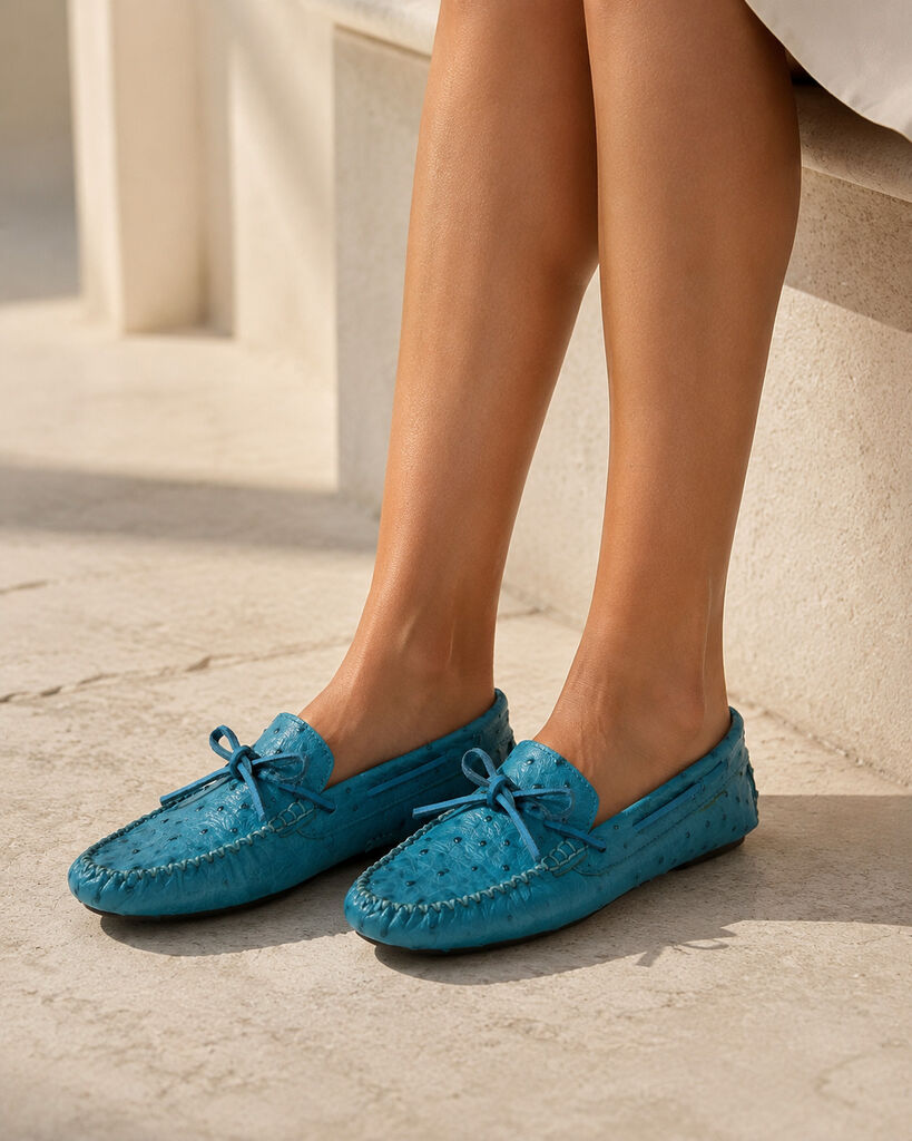 Shoes Vitello Turquoise
