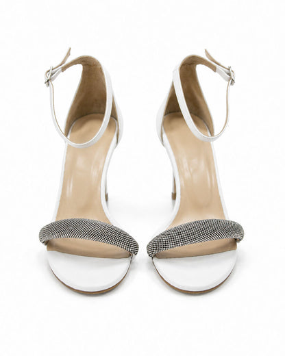 Sandal Nap+Strass WHITE