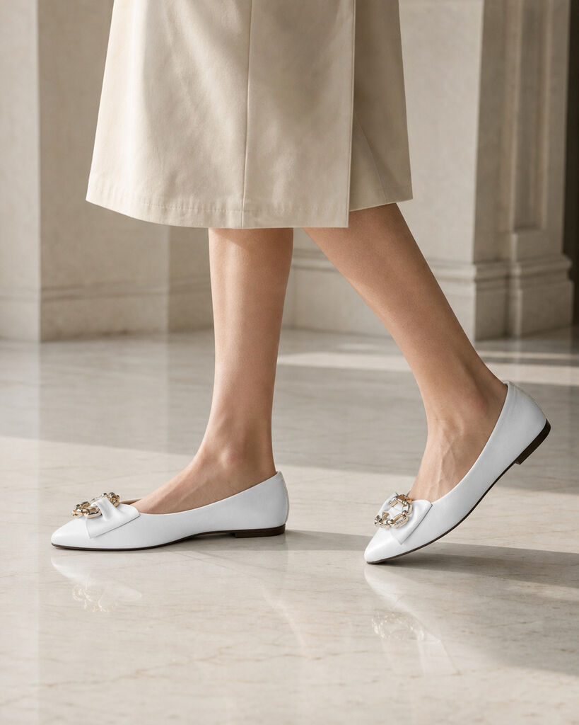 Shoes Nappa WHITE