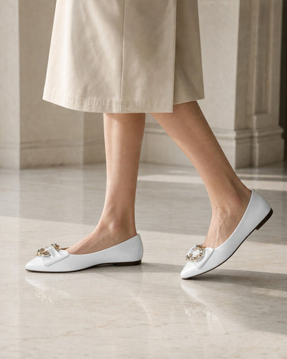 Shoes Nappa WHITE