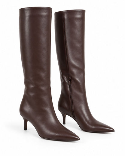 Knee High Boot Nappa BROWN