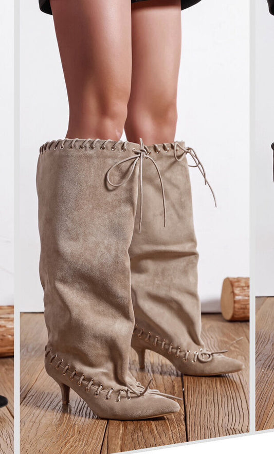 Knee High Boot Suede KAKHI