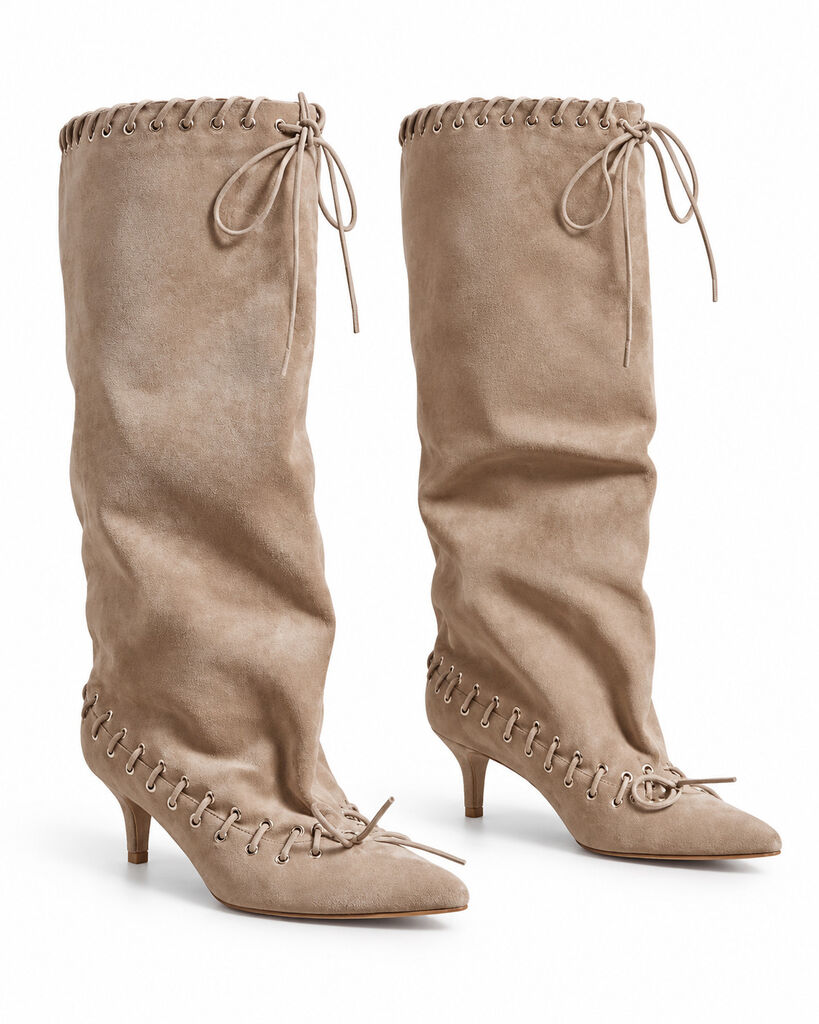 Knee High Boot Suede KAKHI