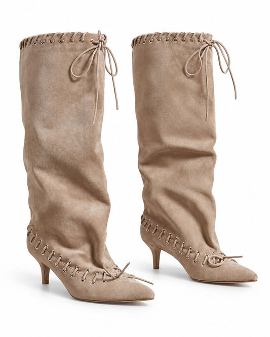 Knee High Boot Suede KAKHI