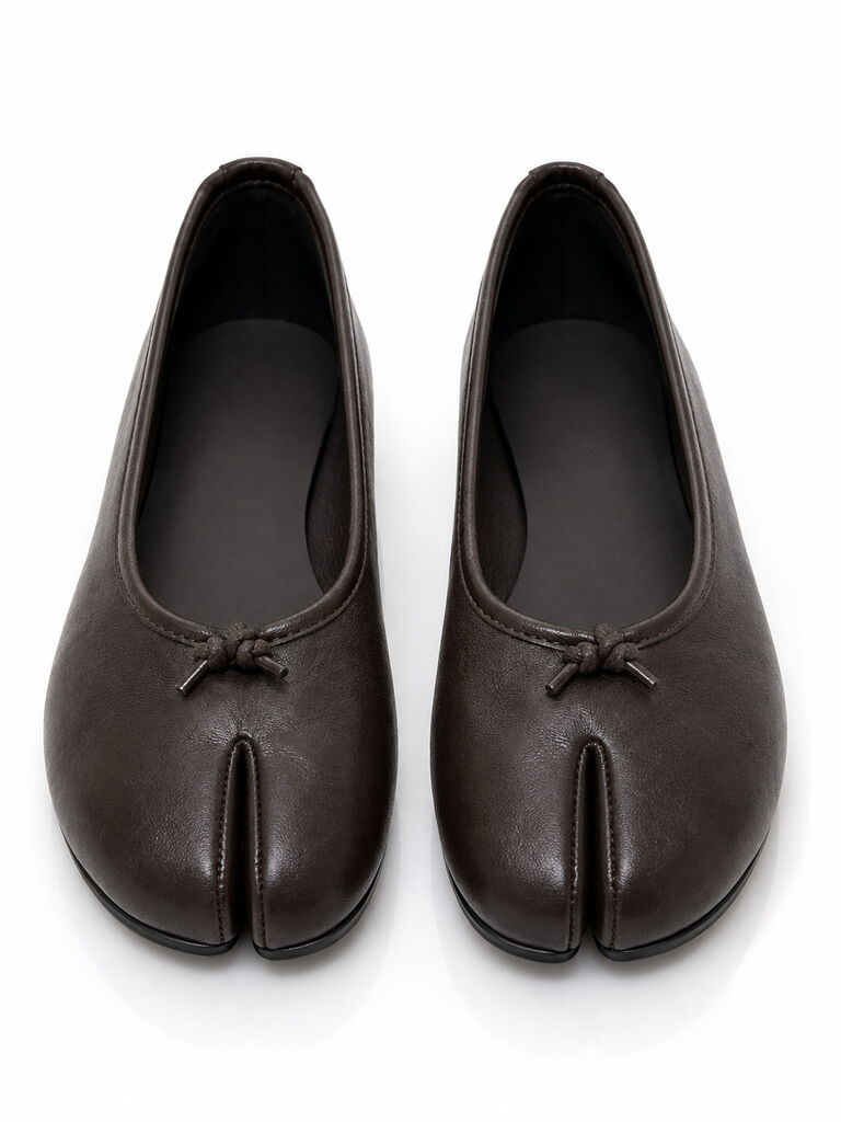 Ballerina Nappa BROWN