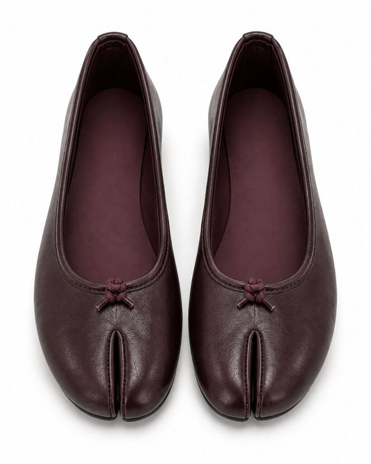 Ballerina Nappa MARRON