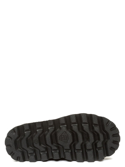 Brown Suede Ankle Boot with Buckle Detail