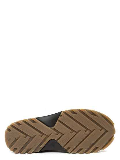 Brown Suede Ankle Boot with Lug Sole