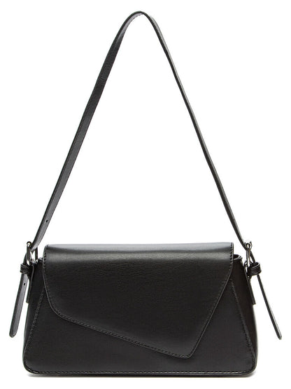 Black Sleek Envelope Crossbody Bag