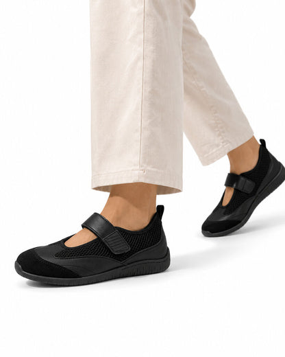 Sneaker Nap/Tess BLACK